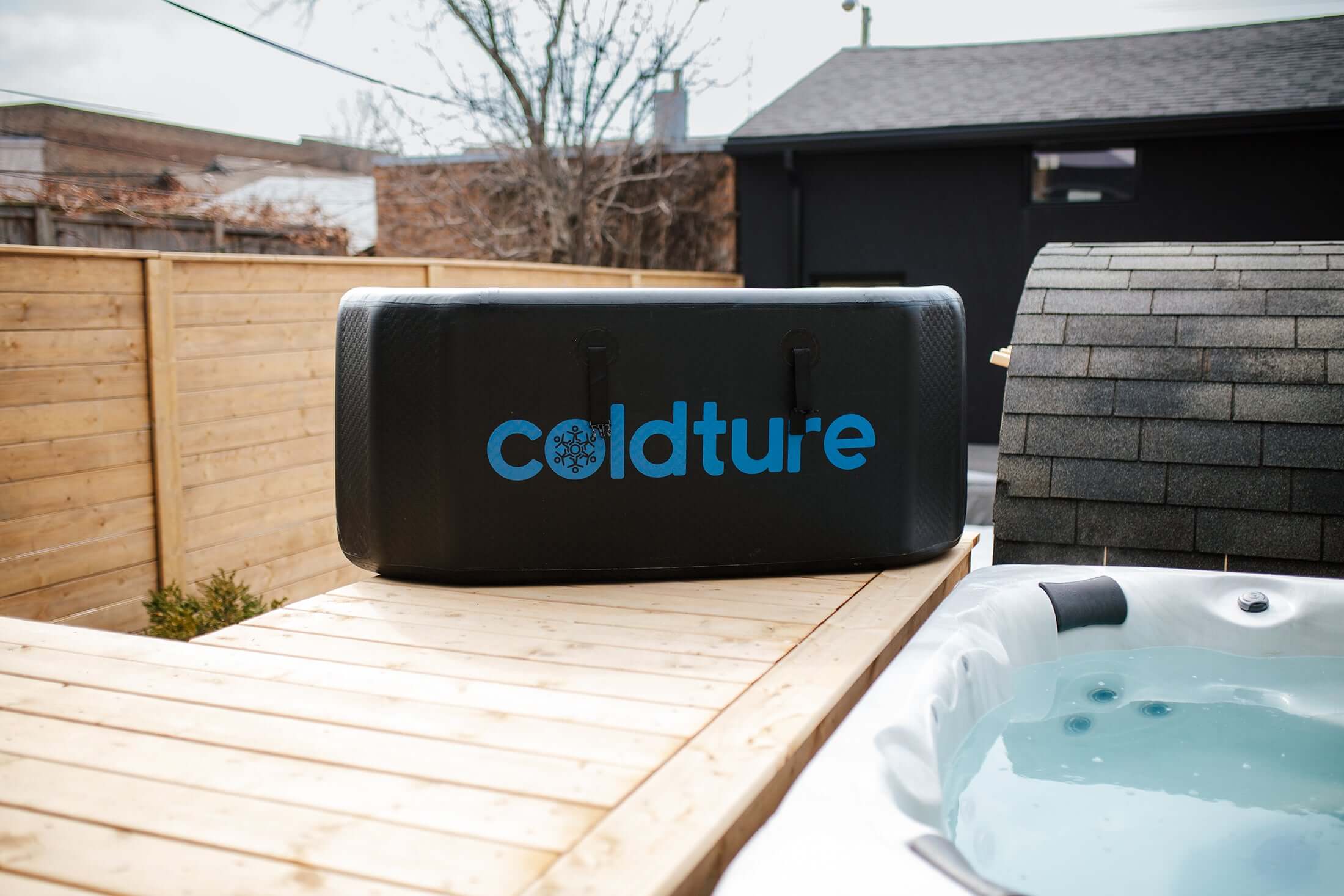 Classic Cold Plunge Tub Bundle Installed