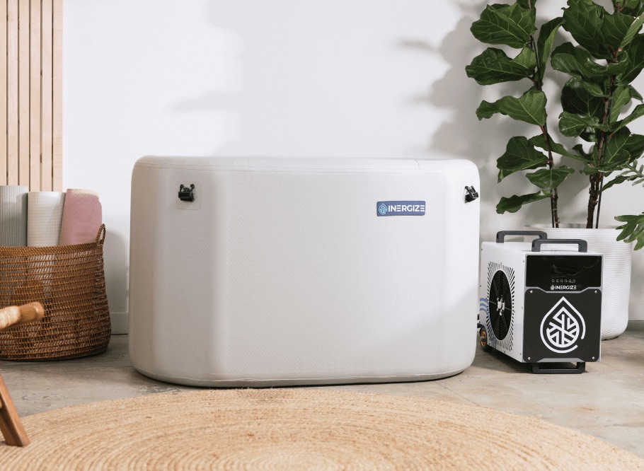 Inergize Cold + Hot Plunge Tub Installed